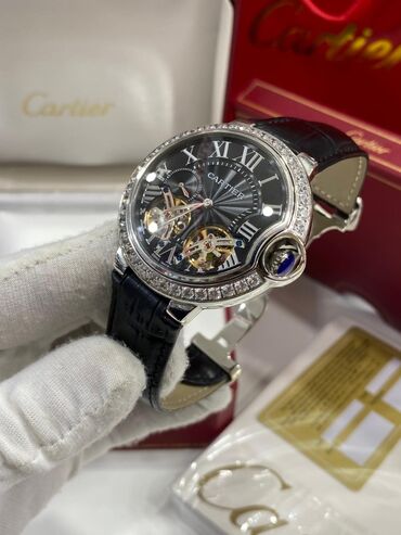 curren saat orjinal: Новый, Наручные часы, Cartier, цвет - Серебристый