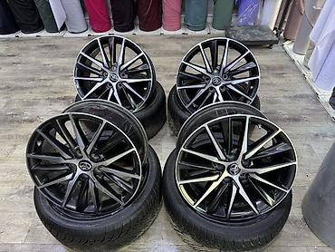 Диски: Литые Диски R 18 Toyota, Комплект, отверстий - 5, Б/у — 5