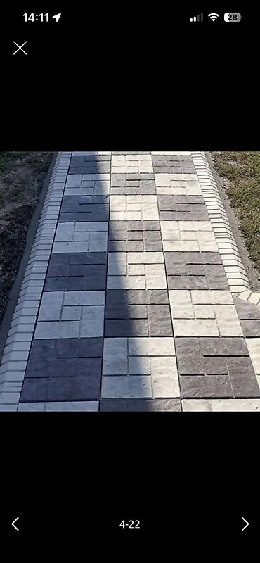 Укладка плитки: Тротуарная плитка и укладка - Типы работ: мощение дворов, дорожек — 18