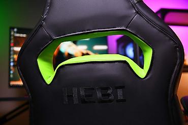 Ofis mebeli: Oyun kreslosu "KRESLO GAMING 2E CHAIR HEBI BK/GREEN" Şəhər: Bakı — 5