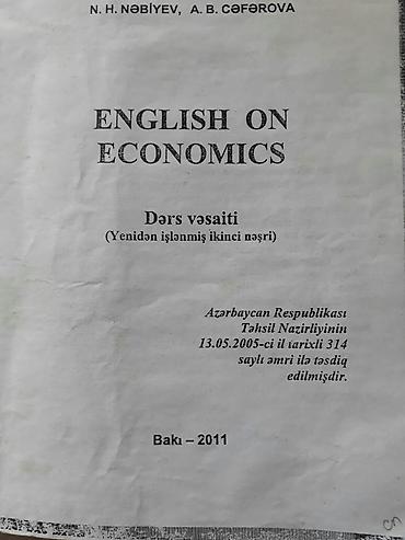 dərs kitabları: "Iqtisadiyyat" ders vesaitleri и другие книги. Чтобы посмотреть все — 4