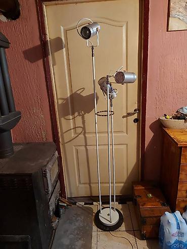 Rasveta: Retro prelepa podna lampa sa tri spotlight u stilu Safatti iz 60 — 7