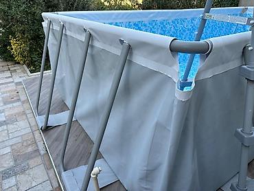 Hovuzlar: Bestway Power Steel çərçivəli hovuza aid elan - Ölçülər: 5.49 m x — 2