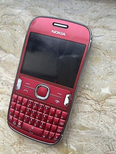 mini telefon nokia: Nokia rəng - Qırmızı, Düyməli — 4