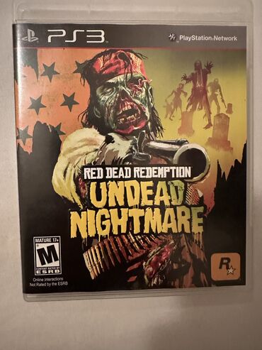 PS4 (Sony Playstation 4): Playstation 3 üçün Red Dead Redemption Undead Nightmare oyunu satılır