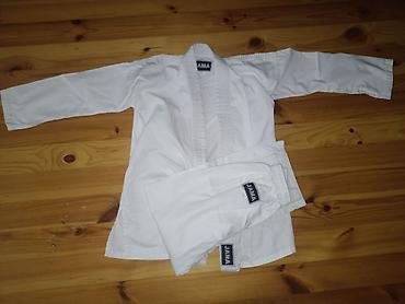 karate ucun kimono: Karate geyim dəsti – JAMA - Brend: JAMA - Rəng: ağ - Komplekt: üst — 1