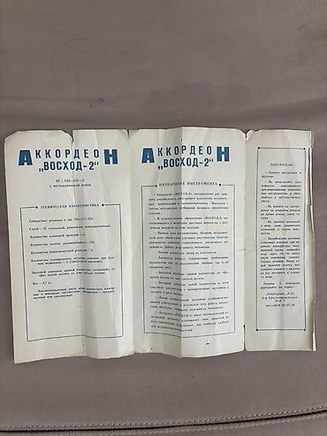 akkardion: Pianino klaviaturalı akkordeon - Korpus: şabalıd-şərab rəngli “nacre” — 6