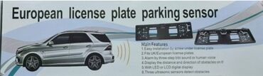 din tri: Parking senzori i rikverc kamera u ramu za tablice Parking senzori i