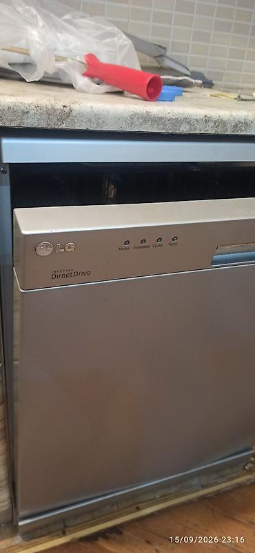 LG qabyuyan maşın – Inverter Direct Drive - Tam ölçülü qabyuyan (60 lalafo.az -da LG qabyuyan maşın – Inverter Direct Drive - Tam ölçülü qabyuyan (60