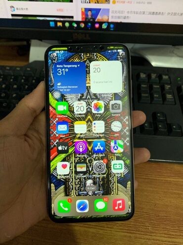 iphone xs max dual: IPhone Xs Max, 256 GB, Ağ, Face ID