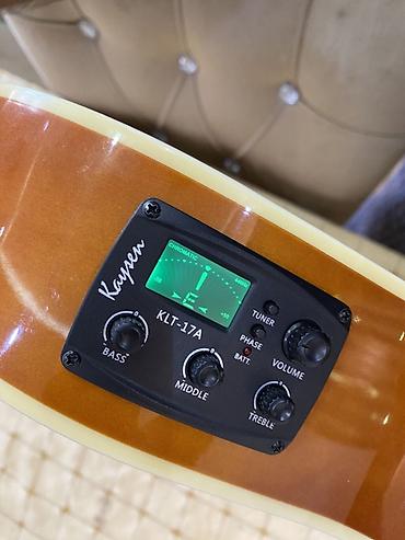 qarmon cantasi: Elektro Klassik Gitara + Aksessuarları ilə bitlikfə Uzərində kapo+ 2 — 3