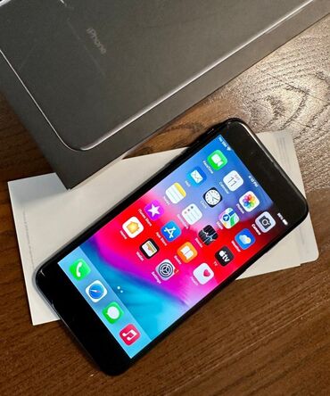 apple adapter: IPhone 7 Plus, 128 GB, Qara, Barmaq izi, Sənədlərlə