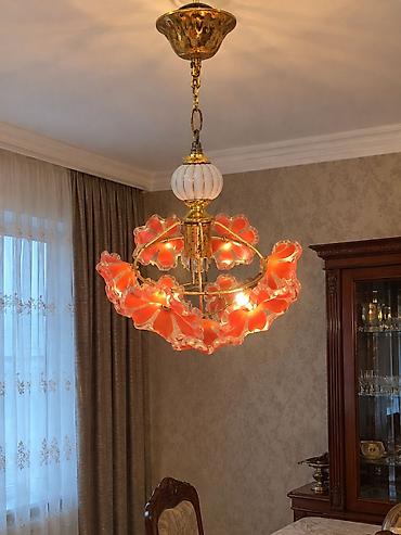 ikinci el perde: Çılçıraq, 8 lampa, Metal — 1