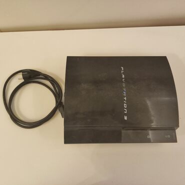 psj 3: PlayStation 3 fat model satılır. Ekrana görüntü vermir