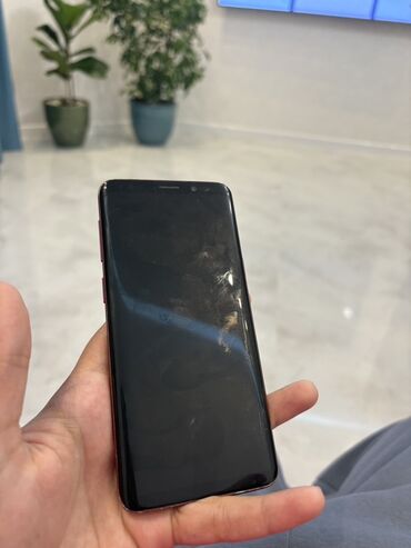 dinama 07: Samsung Galaxy S9, rəng - Qırmızı, Barmaq izi