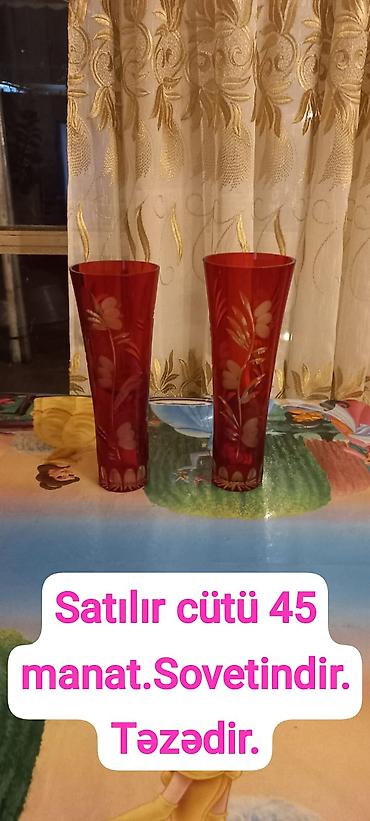 Çay dəstləri və servizlər: Çay dəsti, rəng - Göy, Farfor — 10