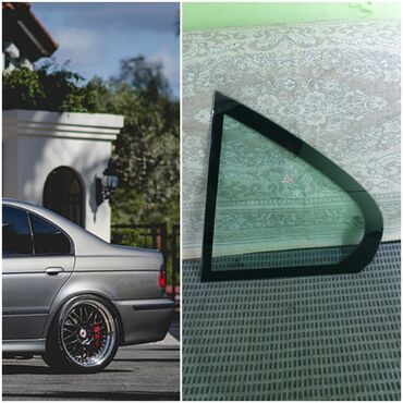 каленное стекло: Заднее левое Стекло BMW 2000 г., Б/у, Оригинал