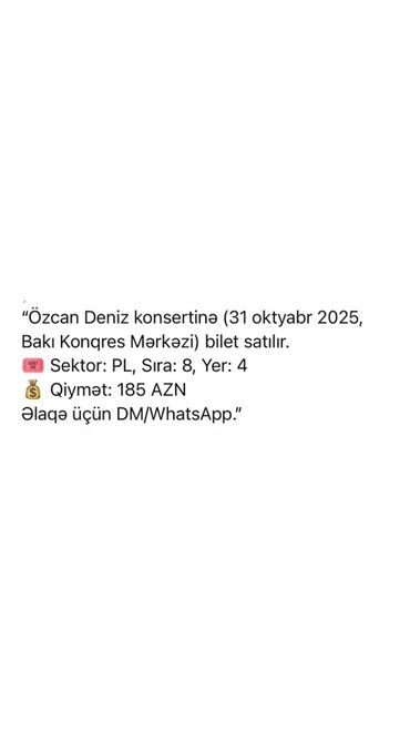 Kolleksiya qaşıqları: Özcan Dənizin 31 oktyabr 2025-ci il tarixində Bakı Konqres Mərkəzində