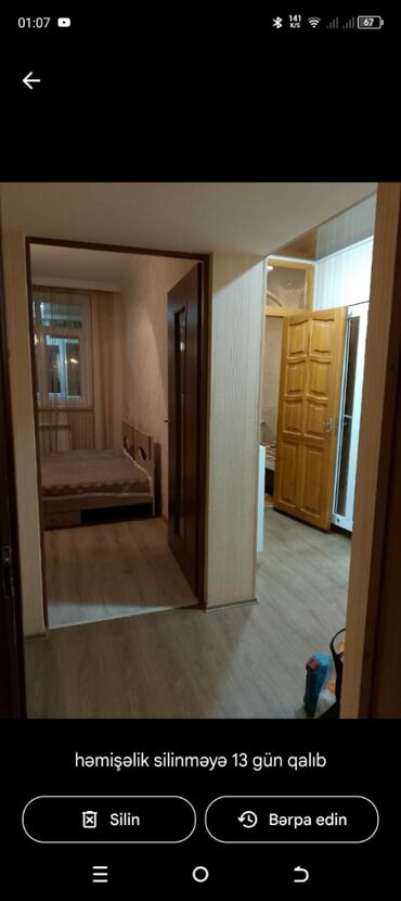 Uzunmüddətli kirayə mənzillər: Kirayə üçün 1 otaqlı mənzil. - Yataq otağı: ikinəfərlik çarpayı -da lalafo.az — 10 Uzunmüddətli kirayə mənzillər: Kirayə üçün 1 otaqlı mənzil. - Yataq otağı: ikinəfərlik çarpayı — 10
