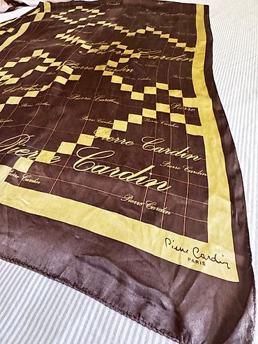 Шарфы, палантины: Платок Pierre Cardin Paris - Бренд: Pierre Cardin (ярлык и фирменный — 4