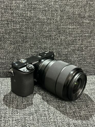 Fotokameralar: 16-50mm, 50mm 1.8 28-70mm lens 1. Sony A6000 kamera gövdəsi 2. Sony -da lalafo.az — 1 Fotokameralar: 16-50mm, 50mm 1.8 28-70mm lens 1. Sony A6000 kamera gövdəsi 2. Sony — 1
