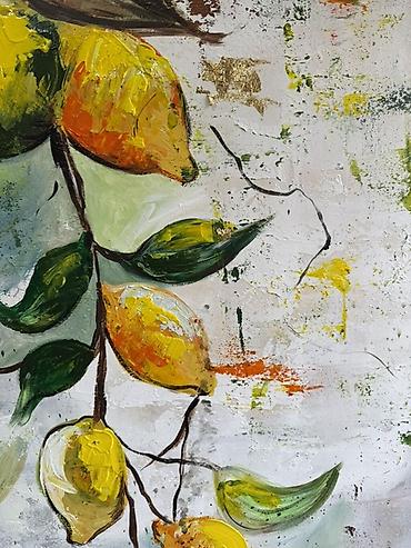 sar sekilleri: Məhsul: Orijinal rəsm əsəri – “Limon budağı” (çərçivəli) Təsvir: - — 4