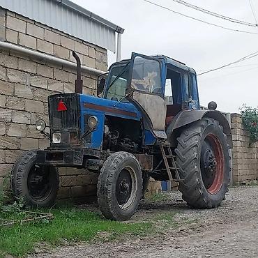Kommersiya nəqliyyat vasitələri: Traktor MTZ (Belarus) tipli, ön təkərli, kabinalı. Texniki — 2