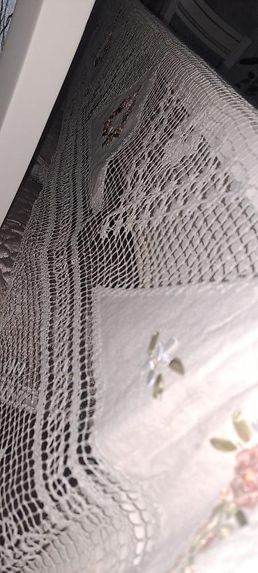 tekstil stul uzlukleri: Yeni rəng - Bej Kətan Süfrə, Ödənişli çatdırılma — 8