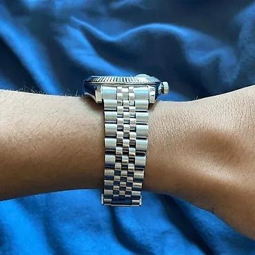 Ručni satovi: PAGANI DESIGN PD-1645 - 42mm - Ledeno Plava - Rolex Datejust Potpuno — 3