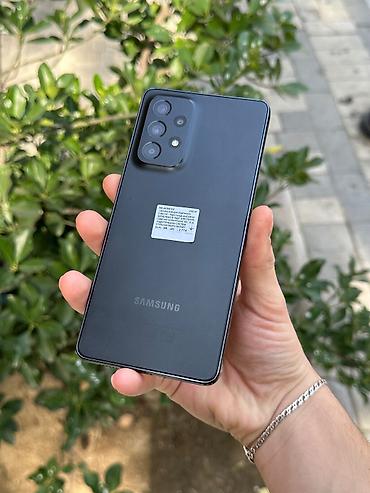 note 50 pro: Samsung Galaxy A53 5G, 256 GB, rəng - Qara, Barmaq izi — 6