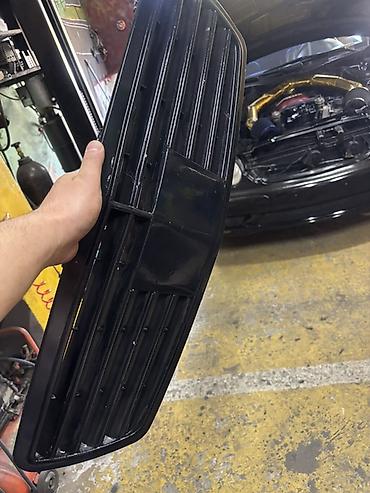 mercedes w203 radiator: Məhsul: çeşka ön radiator barmaqlığı (qara) - Material: Yüksək — 3