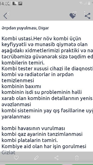 kombi radiatorlari islenmis: Kombi ustasin qiymetlerde razilasmaq olar