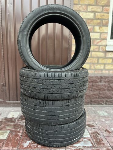 Шины: Шины 255 / 45 / R 20, Лето, Б/у, Комплект, Внедорожные (АТ/МТ), Continental