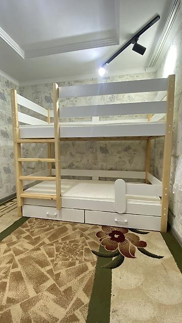 Двухъярусные детские кровати: Двуярусные кровати Качество до120кг выдерживают На заказ 3-4 дня — 10