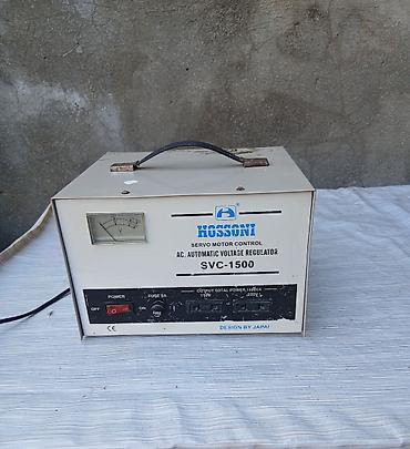 drenaj nasosu: HOSSONI SVC-1500 servo motor idarəetməli AC avtomatik gərginlik — 1