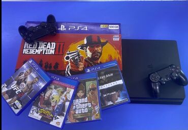 PS4 (Sony PlayStation 4): Playstation 4, slim 500гб. Не прошитый, Не прошивается, не