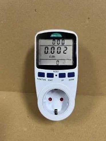 Ostali merni alati: Merač potrošnje električne energije – utični (šuko) Opis: - Digitalni — 8