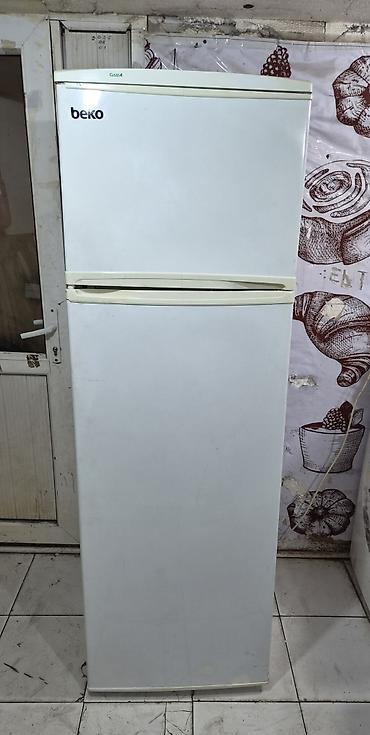 İşlənmiş 2 qapılı Beko Soyuducu Satılır, rəng - Ağ