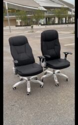 Ofis və oyun kresloları: Yeni, Təkərli, Qolları tənzimlənir, Dəri — 25