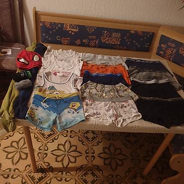 velicina 116 za koji je uzrast: Bokserice jedne kupaci dva para unihopke,dva para carape 4 treger — 1