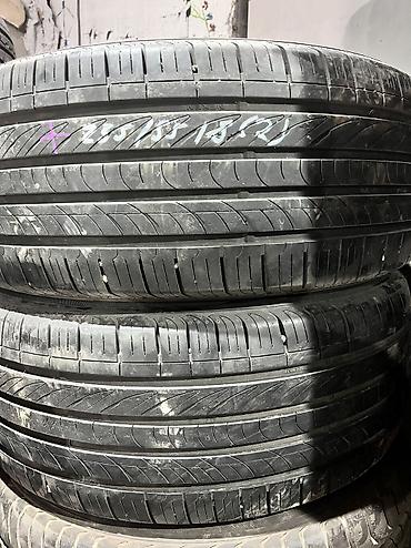 Транспорт: Шины 255 / 55 / R 18, Лето, Б/у, Пара, Легковые, Nexen — 1