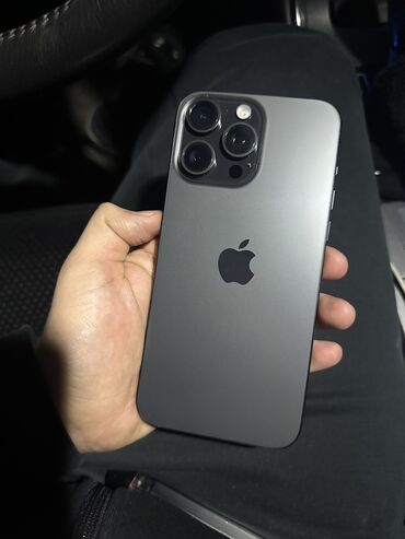 iphone 12 pro коробка: IPhone 15 Pro Max, Б/у, 256 ГБ, Black Titanium, Защитное стекло, Чехол, Кабель