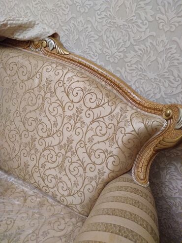 турецкая мягкая мебель в баку: Мини-диван, Б/у, Нераскладной, Без подьемного механизма, Ткань, Нет доставки