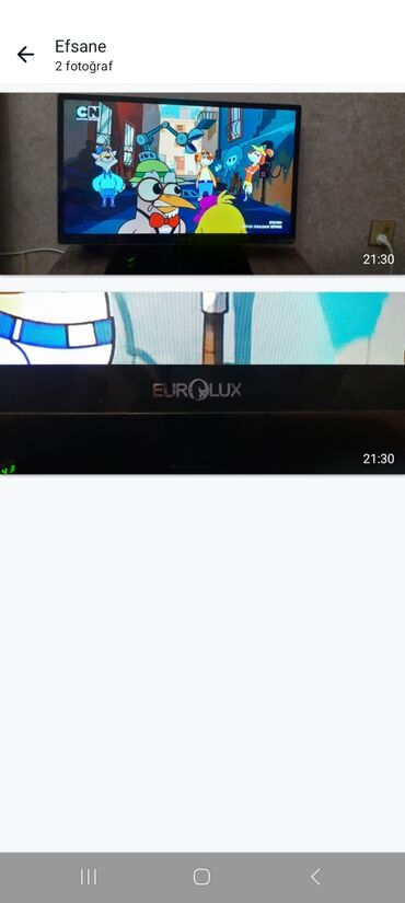 Televizorlar: İşlənmiş Televizor Eurolux 77" Ünvandan götürmə