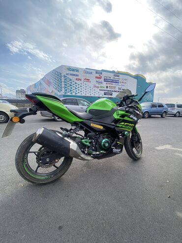 мото ендура: Спортбайк Kawasaki, 400 куб. см, Бензин, Взрослый, Б/у