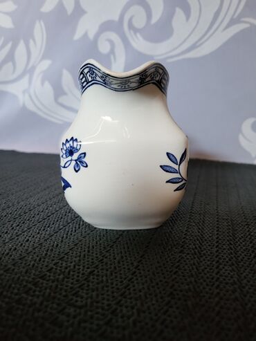 Ostali antikviteti: Bokal za mleko engleski,cvibl mustra Wedgwood iz 70ih. Bokalcic za — 5