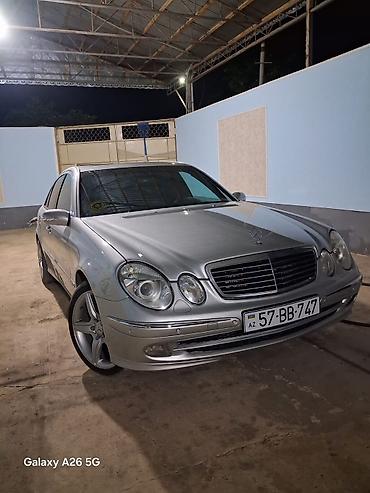 фургоны категории б: Mercedes-Benz E-Class: 2.7 л | 2002 г. Седан — 1