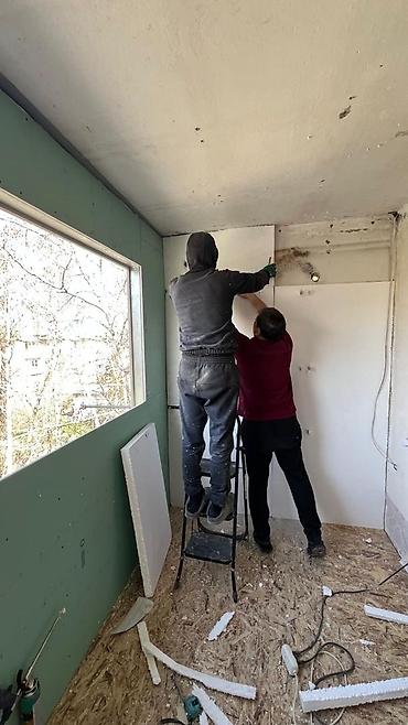 козырек: Утепление стен, Утепление потолков, Утепление фасада | Утепление дома, Утепление квартиры, Утепление контейнера Penoplex, Пенополиуретан, Базальт Больше 6 лет опыта — 4