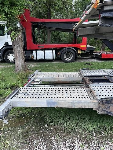 Транспорт: Разбор либо полностью Автовоз-прицеп (низкорамная платформа для — 2