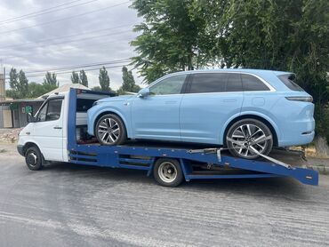спец транспорт: Көтөргүсү менен, Гидроманипулятору менен, Кыймылдуу платформасы менен
